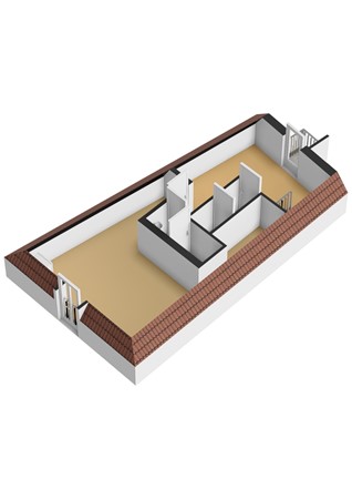 Floorplan - Rijnstraat 87, 3441 BS Woerden